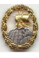 Merchant Raider Badge