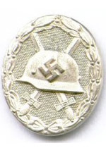 Wound Badge in Silver