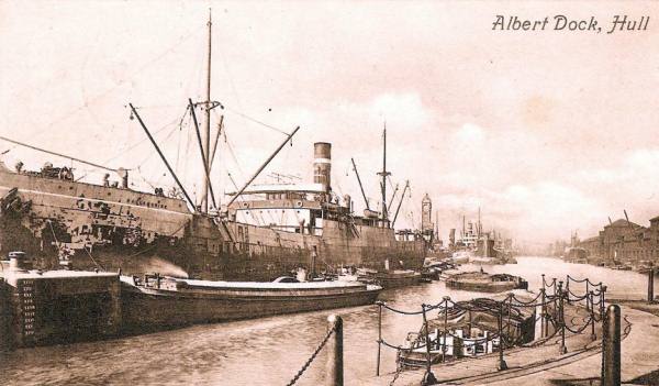 Steamer Hallamshire - Ships hit by U-boats - German and 